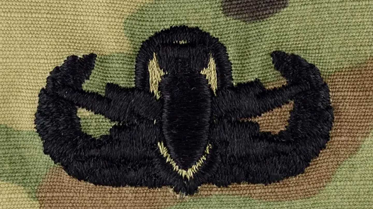 Explosive Ordnance Disposal Badge