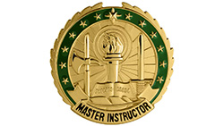Master Instructor Identification Badge