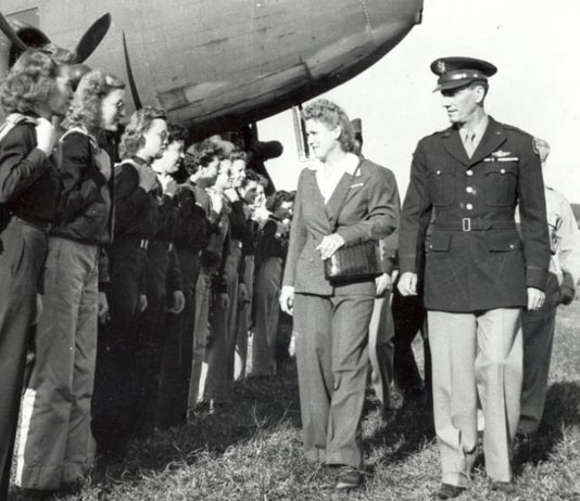 Jacqueline Cochran, founder of  Women's Flying Training Detachment