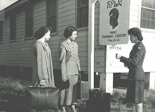 The first WAC Training Center officially opens at Camp Lee, Va., Oct. 4.