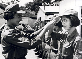 Betty Adams was the first enlisted advisor to the South Vietnamese Women's Armed Forces Corps