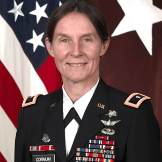 Brigadier General Rhonda L. Cornum, Ph.D., M.D.