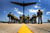 Paratroopers wait to board C-17 Globemaster III cargo aircraft