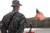 Memorial ceremony for Specialist Scott A. Andrews at Forward Operating Base Lagman, Afghanistan