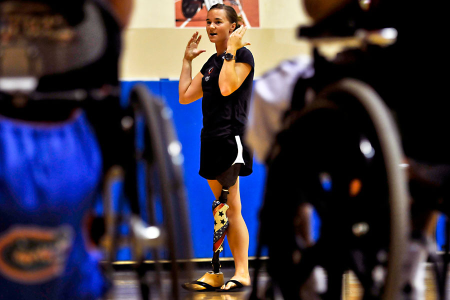 Paralympic Military Sports Camps at Balboa Naval Medical Center in San Diego