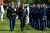General David H. Petraeus reviews troops at his retirement ceremony and Armed Forces Farewell, Joint Base Myer-Henderson Hall, Virginia