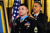 President Barack H. Obama awards the Medal of Honor to United States Army Sergeant First Class Leroy Arthur Petry for his valor in Afghanistan at the White House
