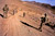 Soldiers patrol to a village in the district of Mizan, Afghanistan