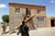 Soldiers with 82nd Airborne Division leave house in Pana village, Afghanistan