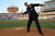 General Raymond T. Odierno, Chief of Staff of the U.S. Army, throws ceremonial first pitch at Dodger Stadium