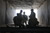 Soldiers of 2nd Infantry Division, receive briefing in bunker at Combat Outpost Khenjakak, Afghanistan