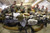 Paratroopers from 82nd Airborne Division, relax with some chow. prior to an airborne operation