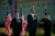 >Leon E. Panetta, President Barack Obama and Army General Martin E. Dempsey during ceremony commemorating 11th anniversary of Sept. 11